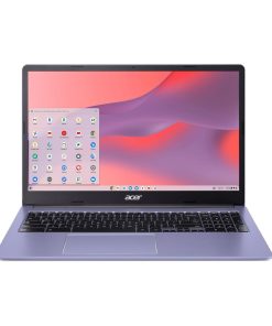 Vista frontal del Acer Chromebook 315 abierto.