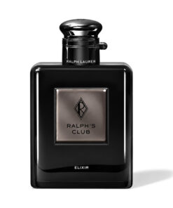 Vista frontal del frasco de Ralph Lauren Ralph’s Club Elixir con tapa cerrada.